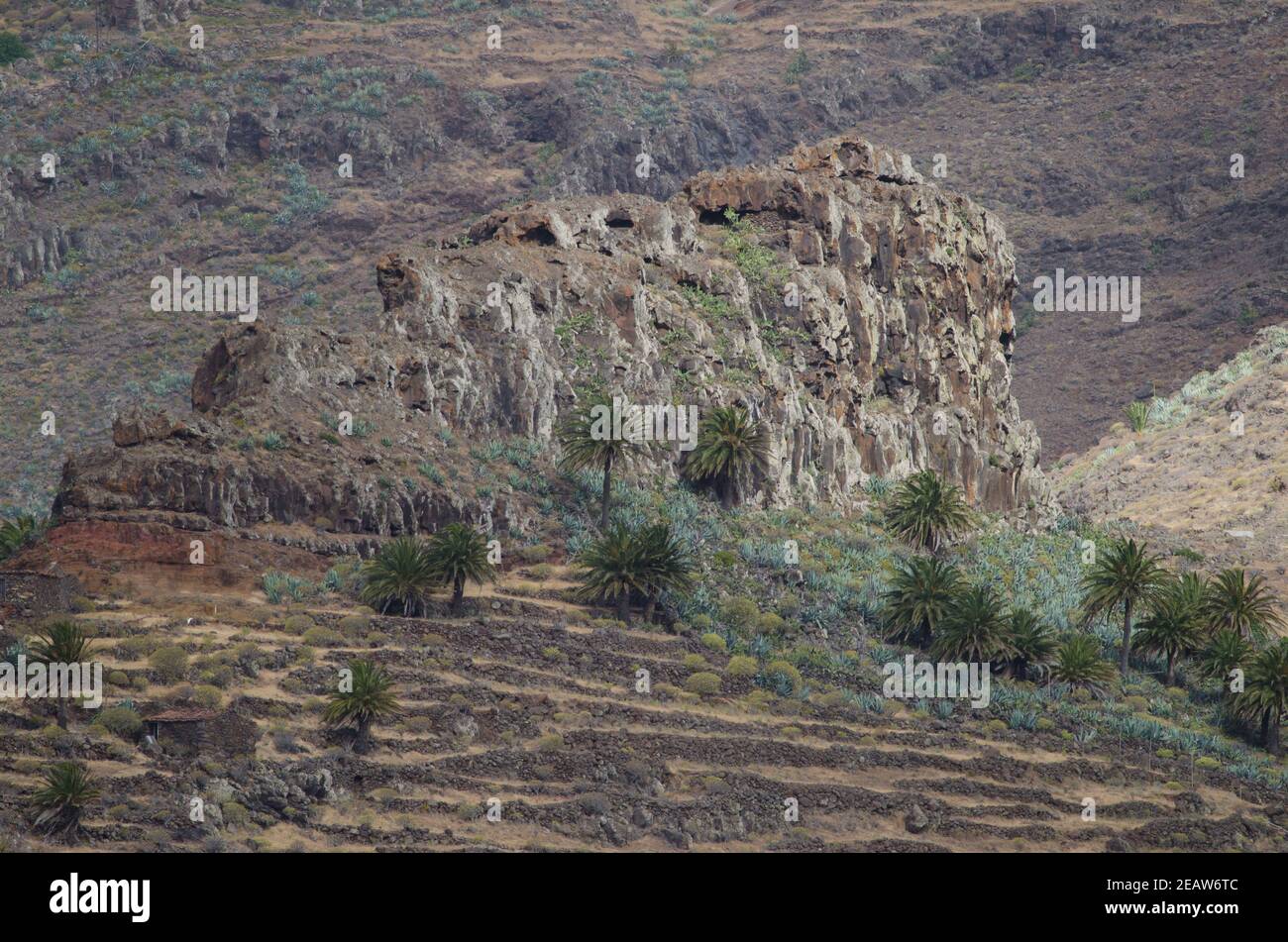 El Roque Garcia. Foto Stock