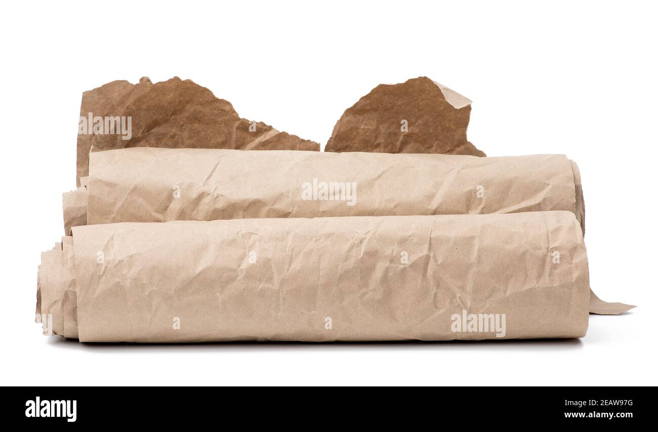 Rotolo Carta Da Imballaggio Kraft - 50m X 44cm, 80g/m&sup2;, Marrone Per Pacchi E Regali