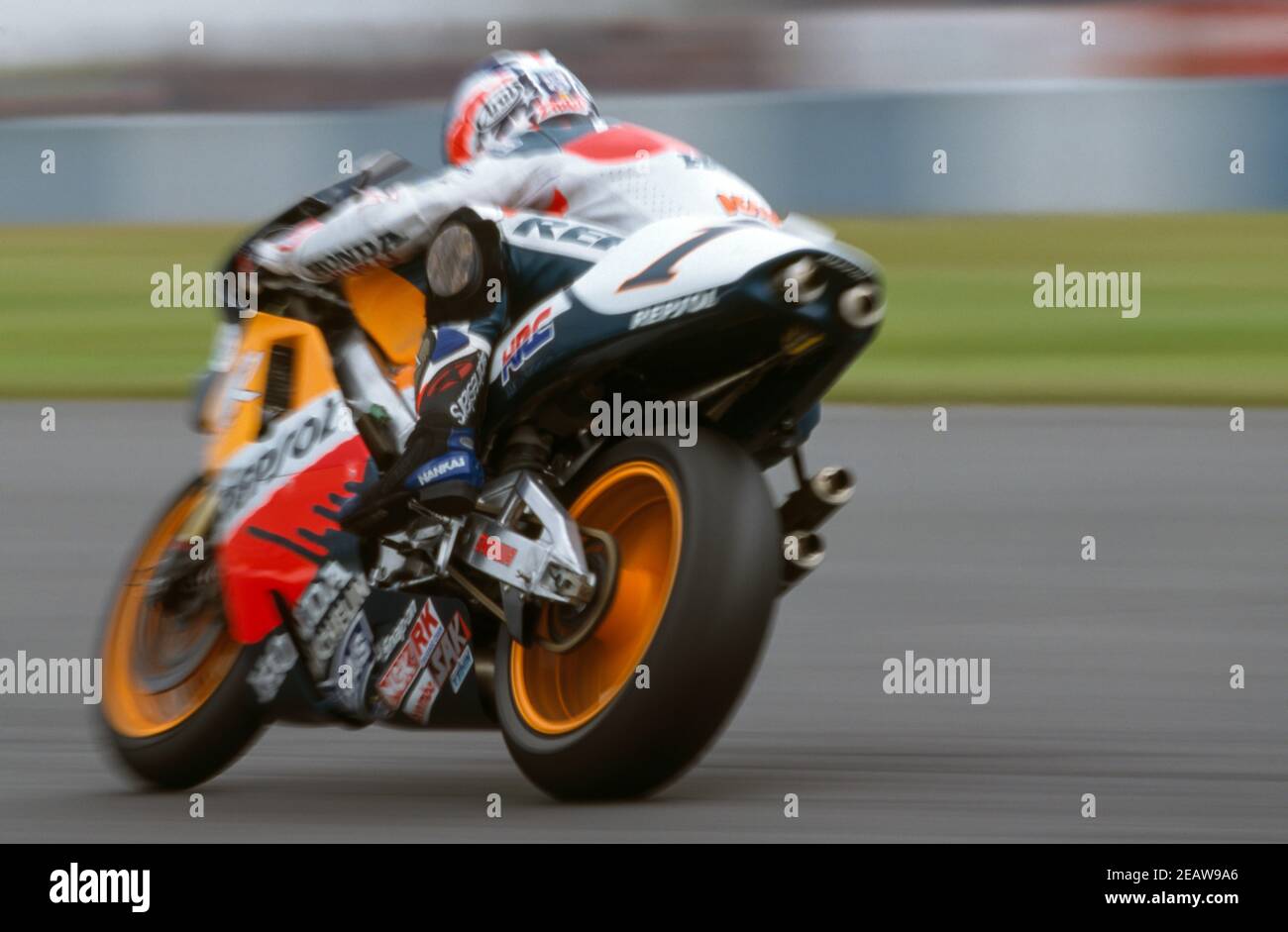 Michael Doohan, Honda 500, Gran Premio del motociclo britannico 1998, Brand Hatch Foto Stock