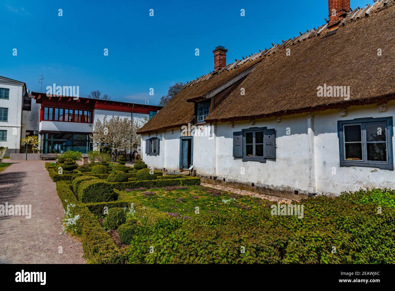 Fattoria al museo all'aperto Kulturen a Lund, Svezia Foto Stock