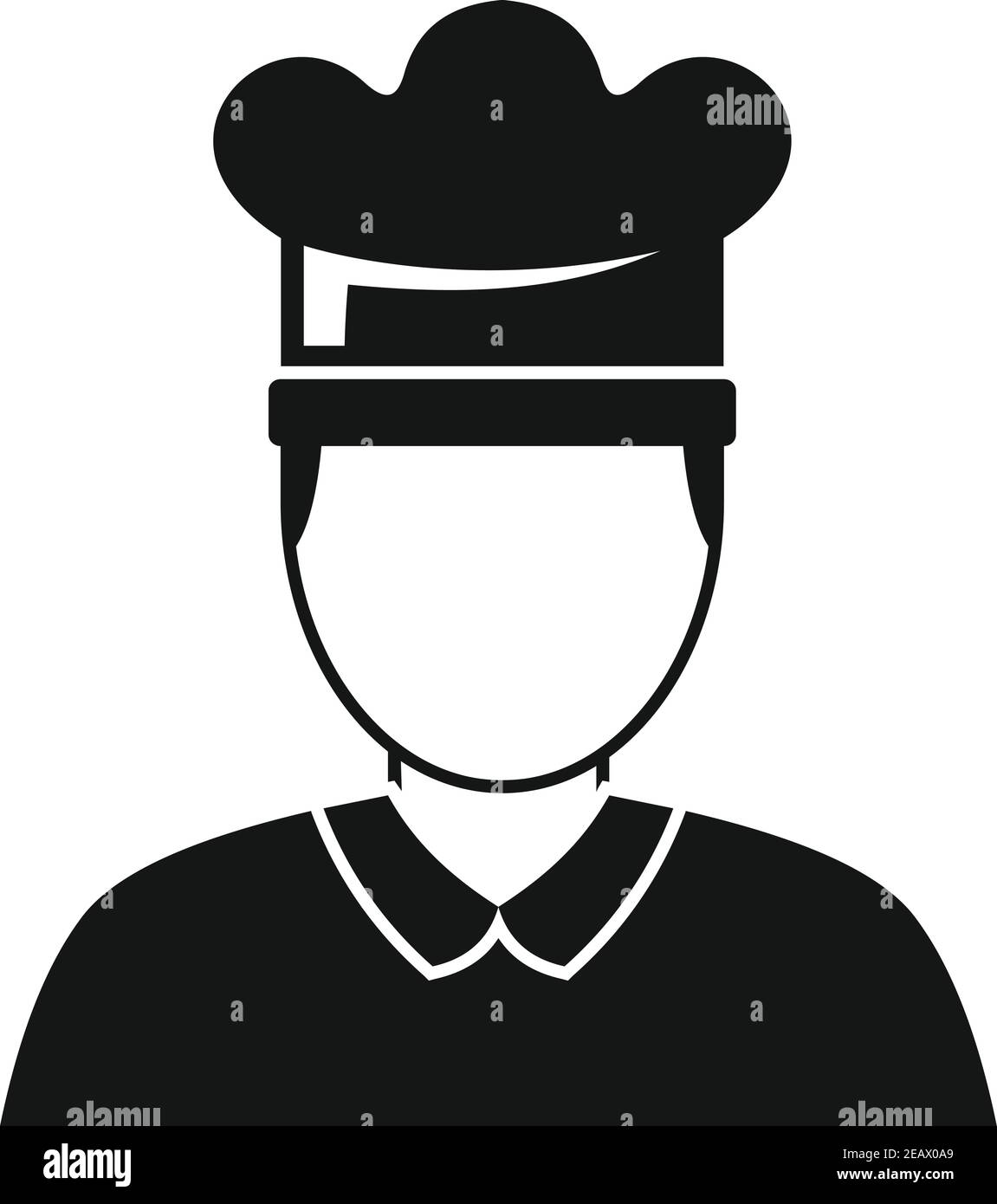 Icona Cook, stile semplice Illustrazione Vettoriale