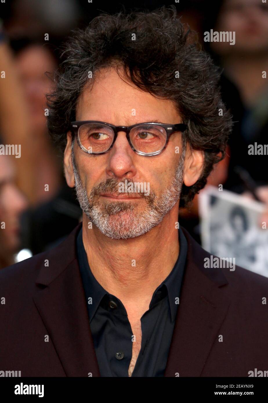 LONDRA, REGNO UNITO - 12 ottobre 2018: Ethan Coen partecipa alla prima britannica di 'The Ballad of Buster Scruggs' a Cineworld, Leicester Square, il prossimo ottobre Foto Stock