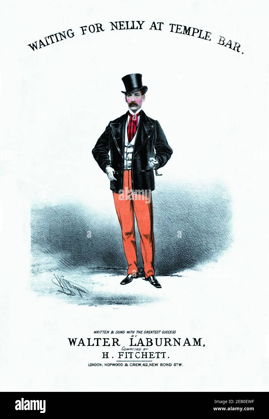 In attesa di Nelly al Temple Bar Foto Stock