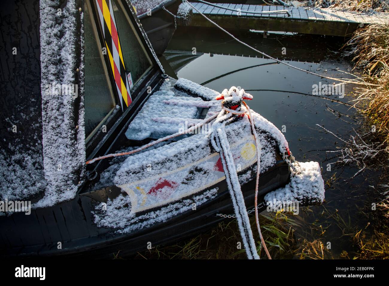 Droitwich Spa Marina Worcester Foto Stock