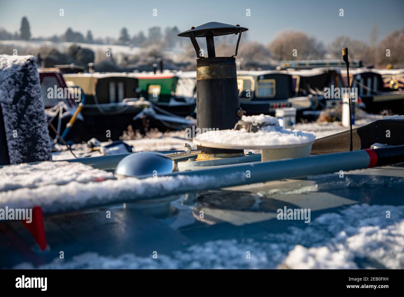 Droitwich Spa Marina Worcester Foto Stock