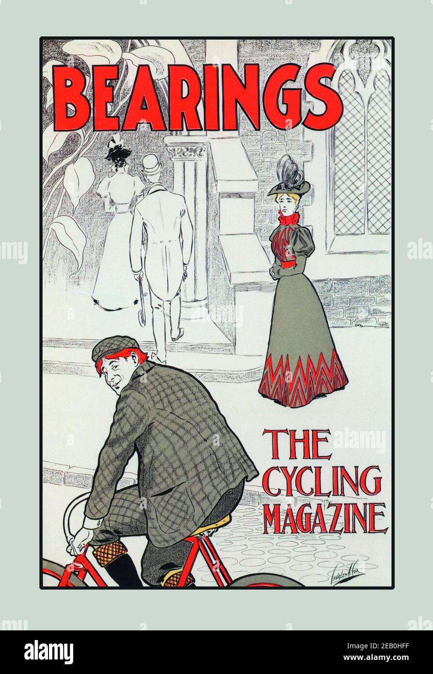 Cuscinetti: La rivista di ciclismo Foto Stock
