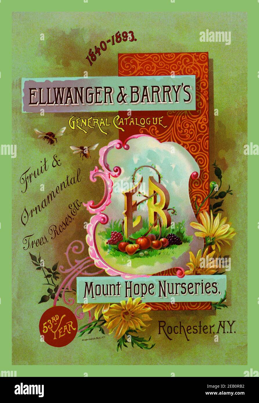 Ellwanger e Barry Catalogo Generale Foto Stock