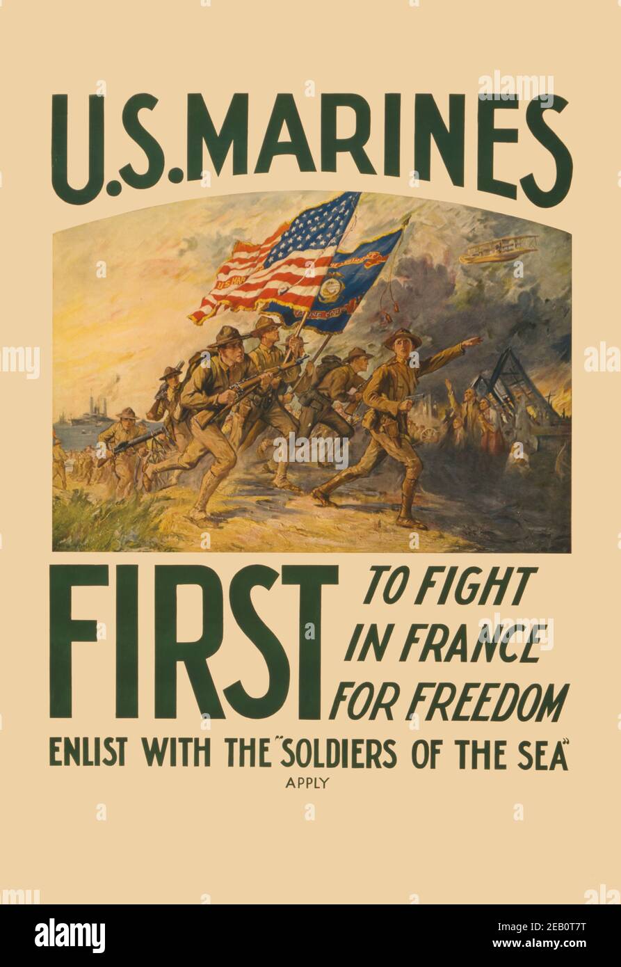 100 Bandierine USA Marines Per Stuzzicadenti, Decorazioni Per Cupcake E Cocktail - 2