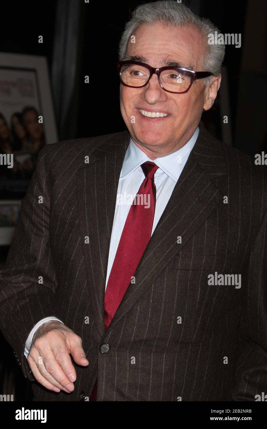 Martin Scorsese partecipa a una proiezione di "The Young Victoria" al Regal Union Square Stadium 14 di New York il 10 dicembre 2009. Foto: Henry McGee/MediaPunch Foto Stock