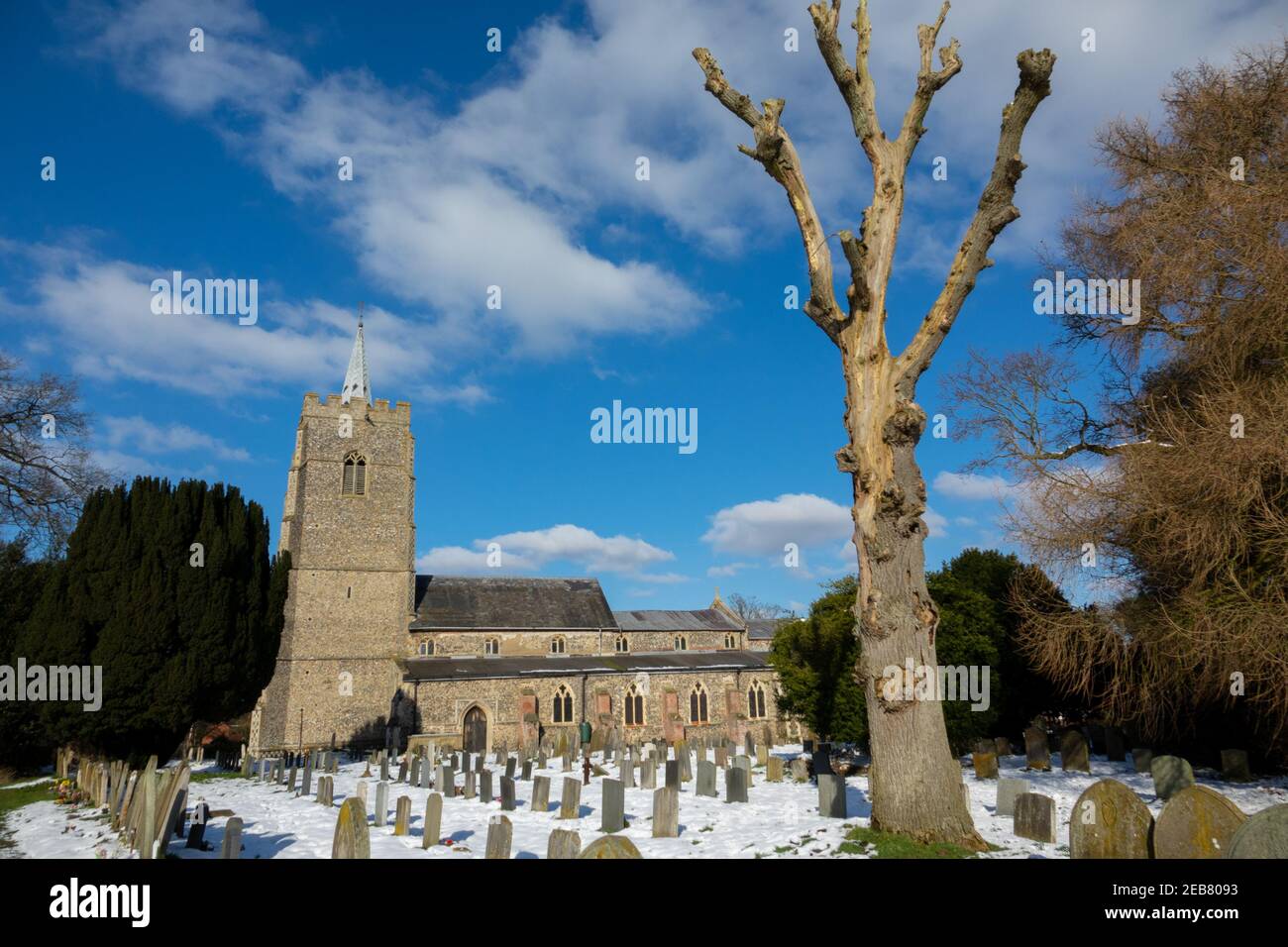 San Remigio, chiesa, Etherset Foto Stock