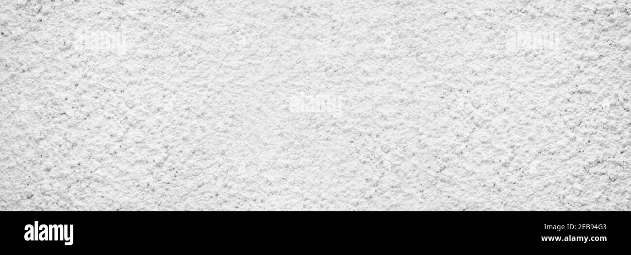 Panorama superficie di cemento bianco di texture parete sfondo per il design nel vostro lavoro sfondo concetto. Foto Stock