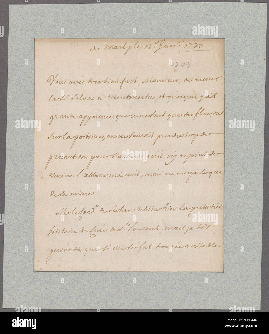 Fleury, André de Hercule Foto Stock