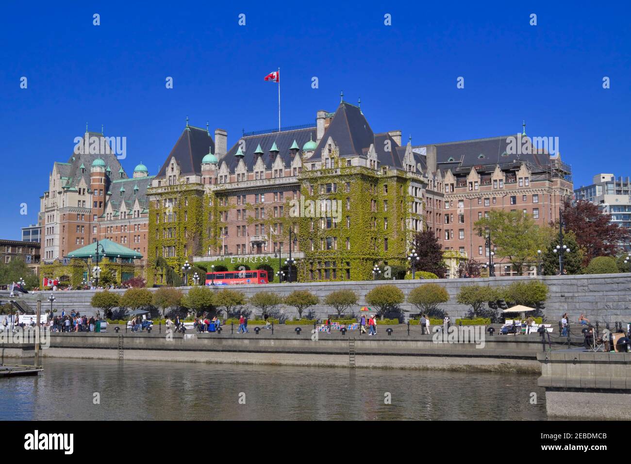 Empress Hotel, Victoria, British Columbia, Canada Foto Stock