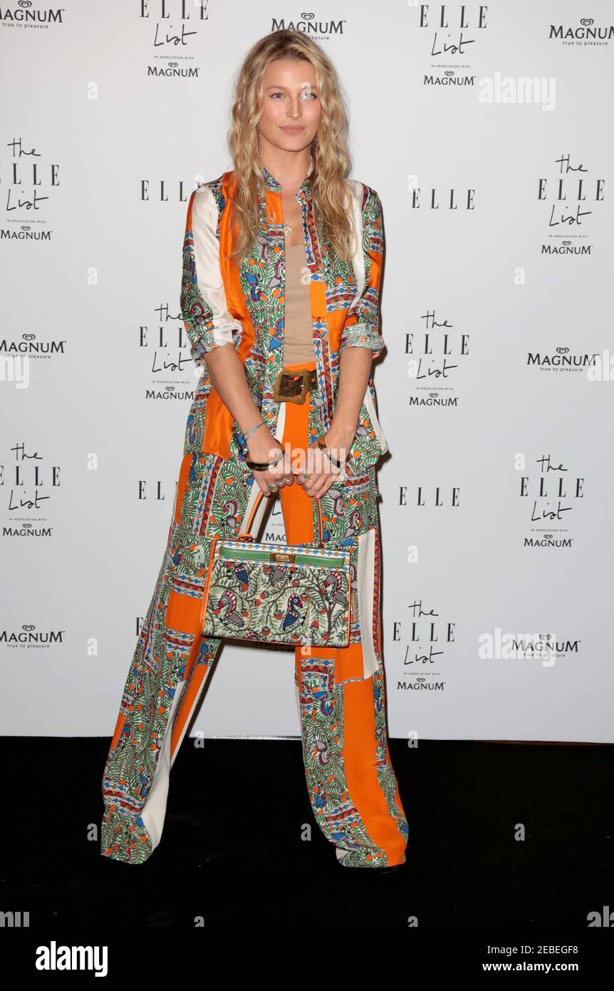 19 giugno 2019 - Londra, Inghilterra, Regno Unito - The ELLE List, The Petersham Restaurant Photo Shows: Lily Travers Foto Stock