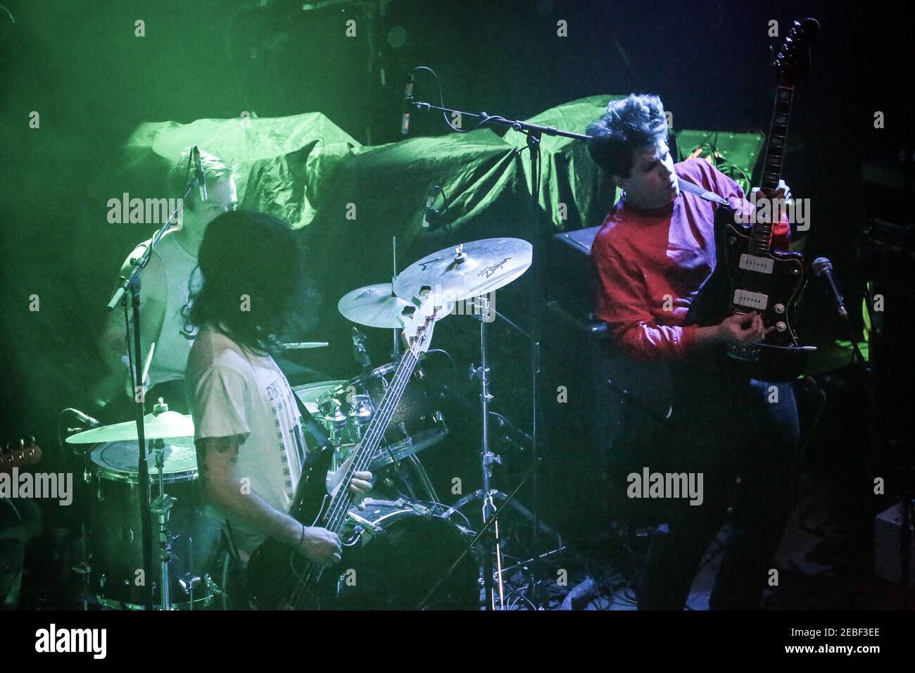 Bacchetta che si esibisce sul palco della zia a Brighton Come parte del festival Great Escape 2015 Foto Stock