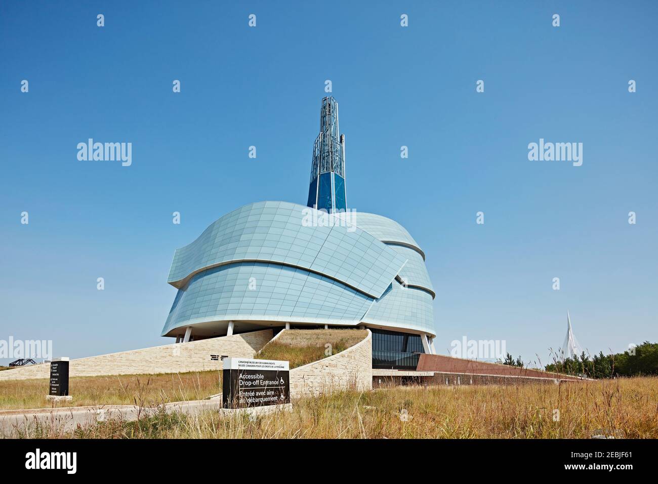 Il Museo Canadese dei diritti umani Foto Stock