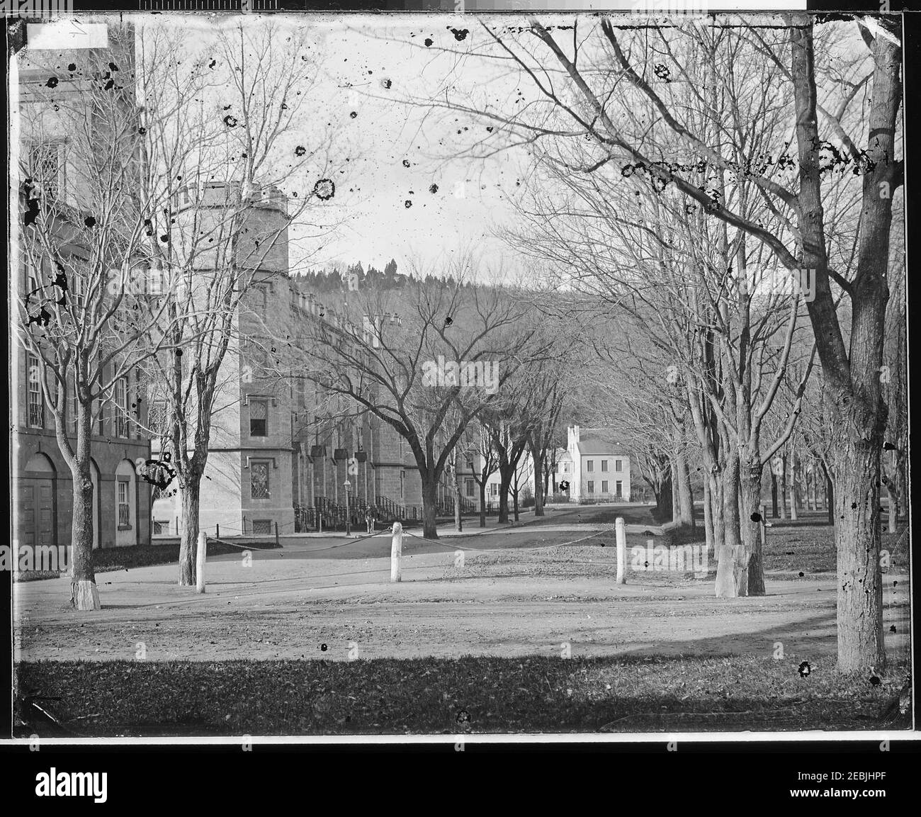 Fronte nord delle caserme, West Point, N.Y. (4222298725). Foto Stock
