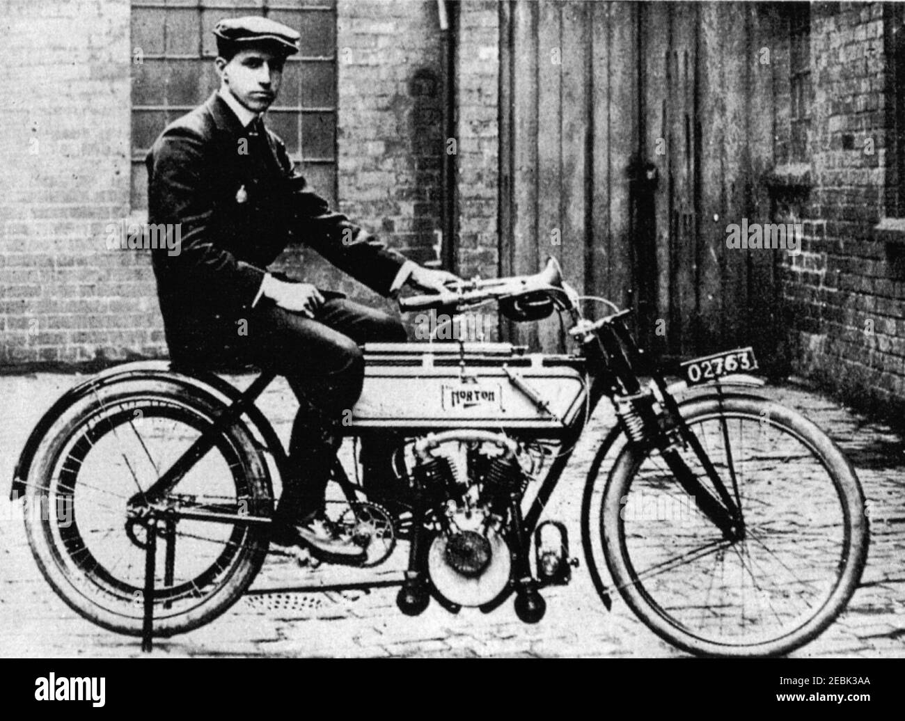 Norton TT 1907 02. Foto Stock