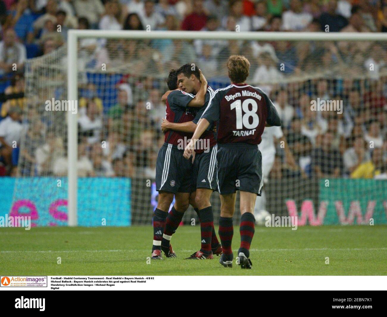 Calcio - Torneo Centenario di Madrid - Real Madrid v Bayern Monaco di  Baviera - 4/8/02 Michael