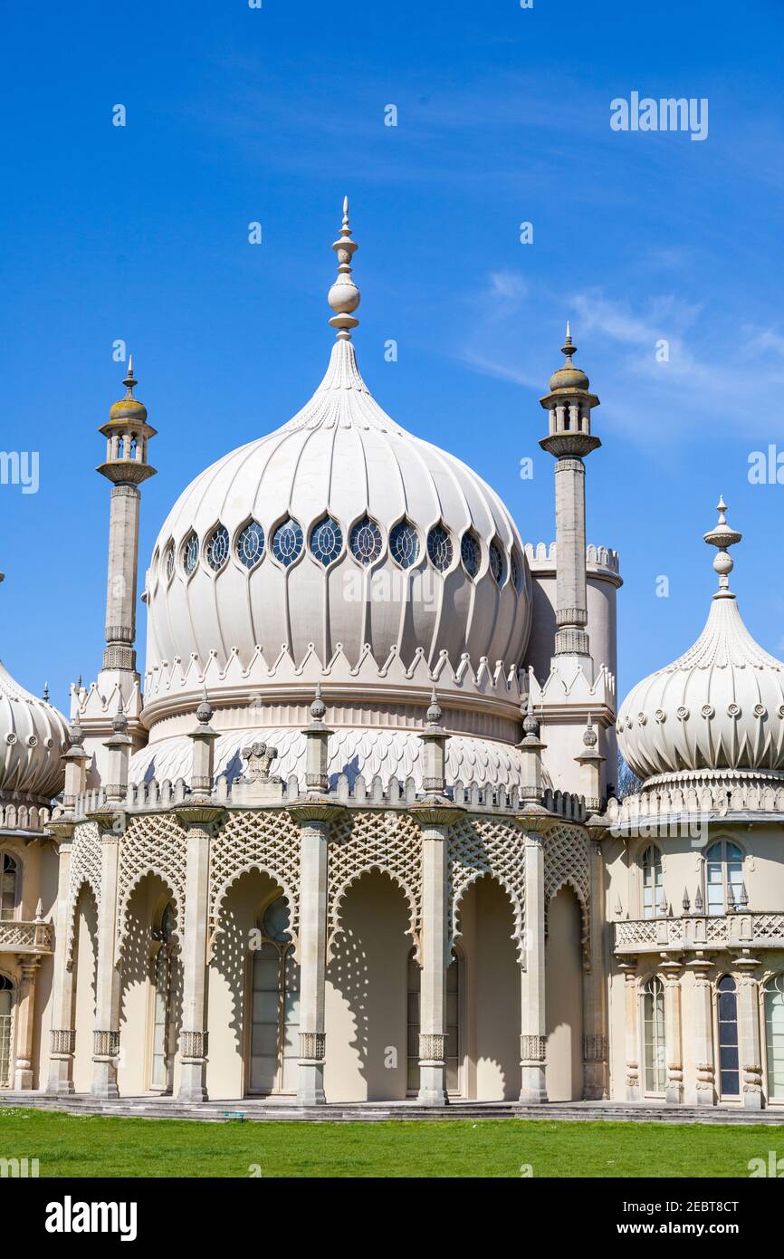 Il Royal Pavilion, un edificio storico di grado i, è un ex palazzo reale costruito come casa del Principe Reggente durante l'inizio del 19 ° secolo, sotto il Foto Stock