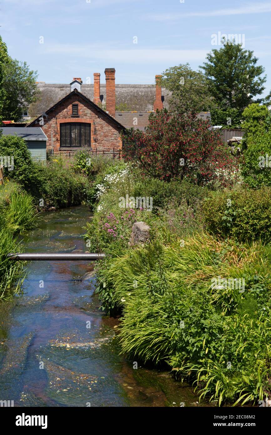 Allerford Forge Foto Stock