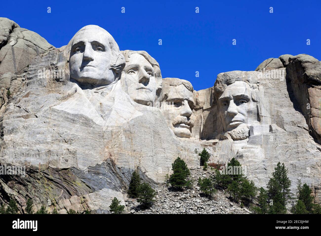 Mt Rushmore National Memorial Foto Stock
