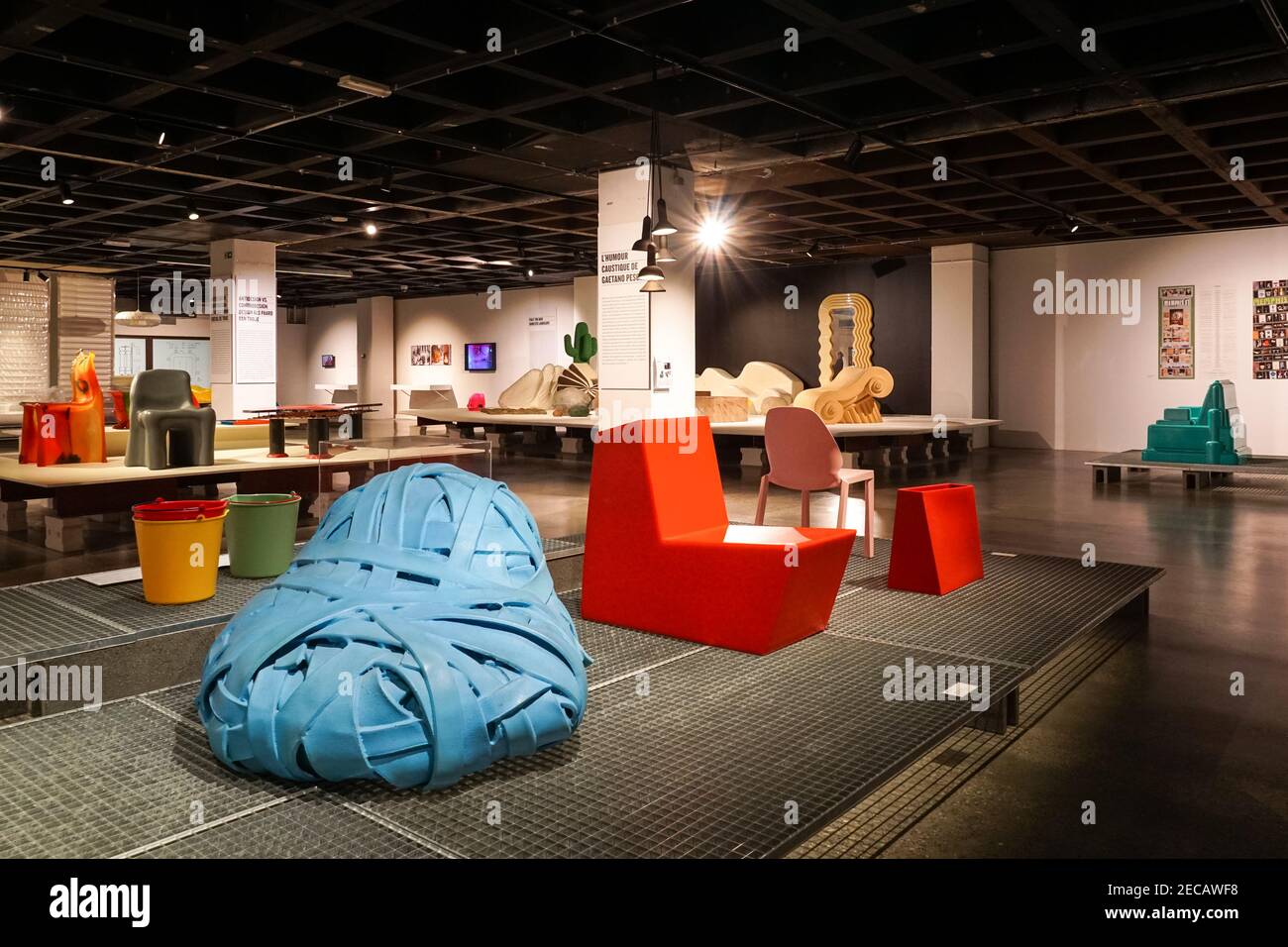 Art & Design Atomium Museum, Design Museum a Bruxelles, Belgio Foto Stock
