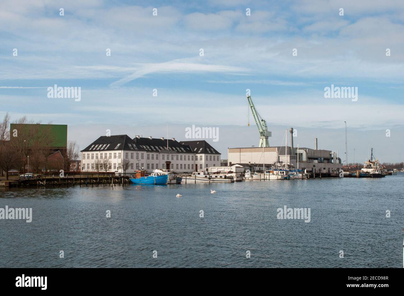 Porto di Nakskov in Danimarca Foto Stock