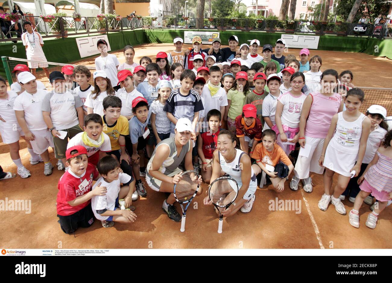 Tennis - Sony Ericsson WTA Tour - internazionali BNL d'Italia - Roma -  Italia - 17/5/07 ai Sugiyama