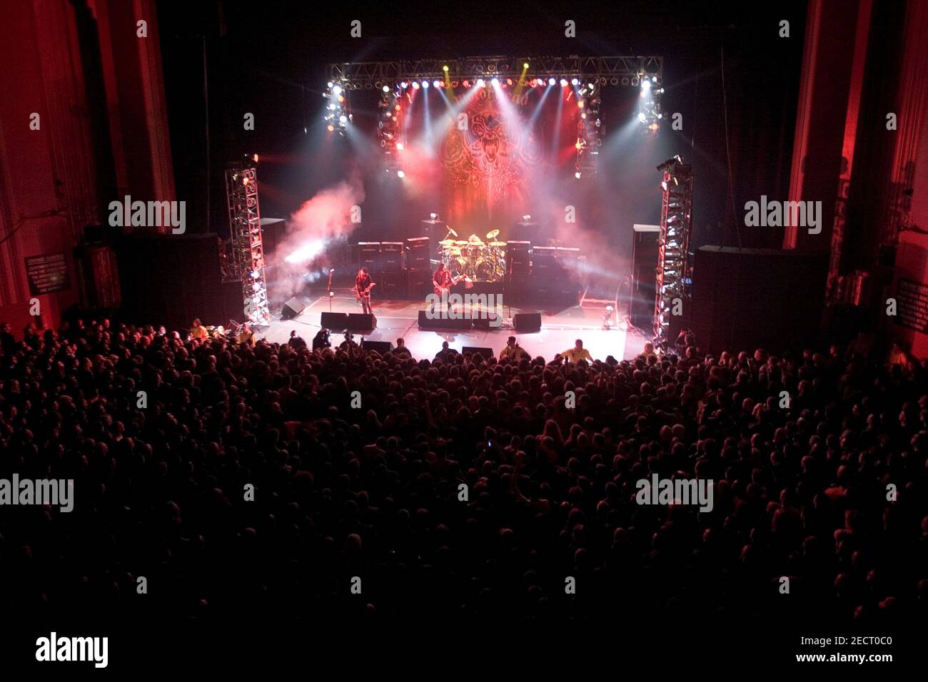 Ventilatori a testa di motore a Hammersmith Eventim Apollo Foto Stock