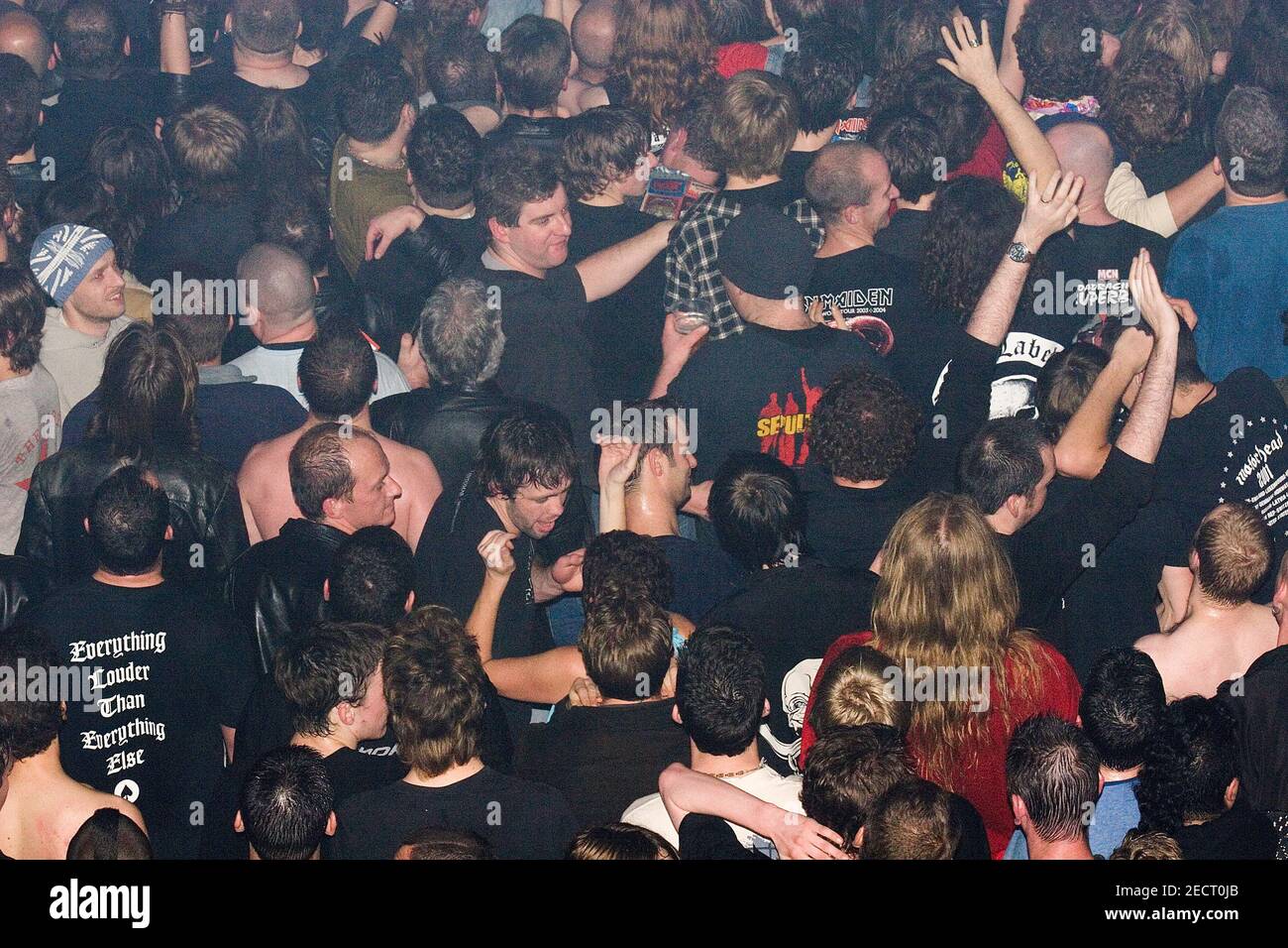 Ventilatori a testa di motore a Hammersmith Eventim Apollo Foto Stock