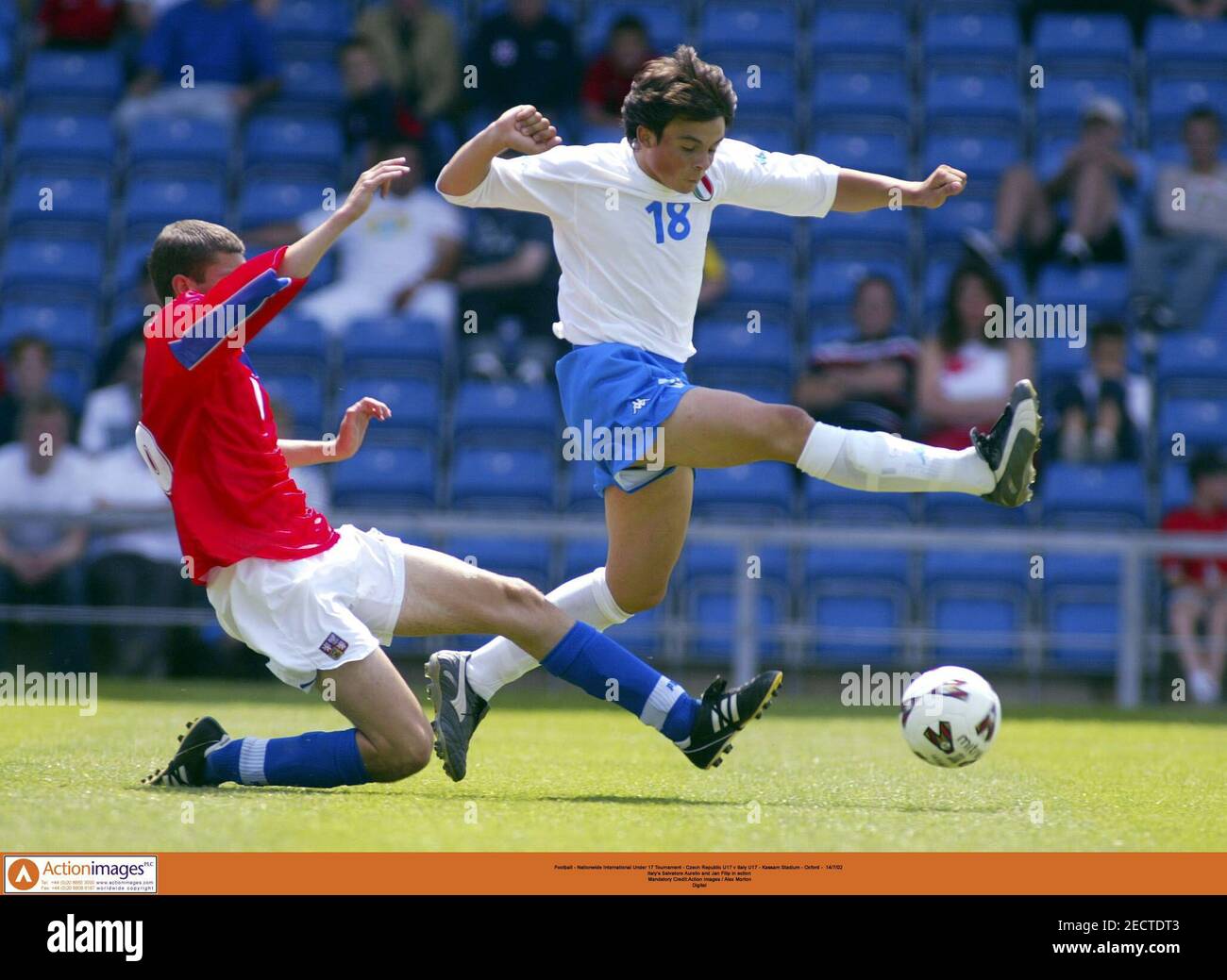 Calcio - Torneo Internazionale Under 17 a livello nazionale - Repubblica  Ceca U17 / Italia U17 - Stadio Kassam - Oxford -