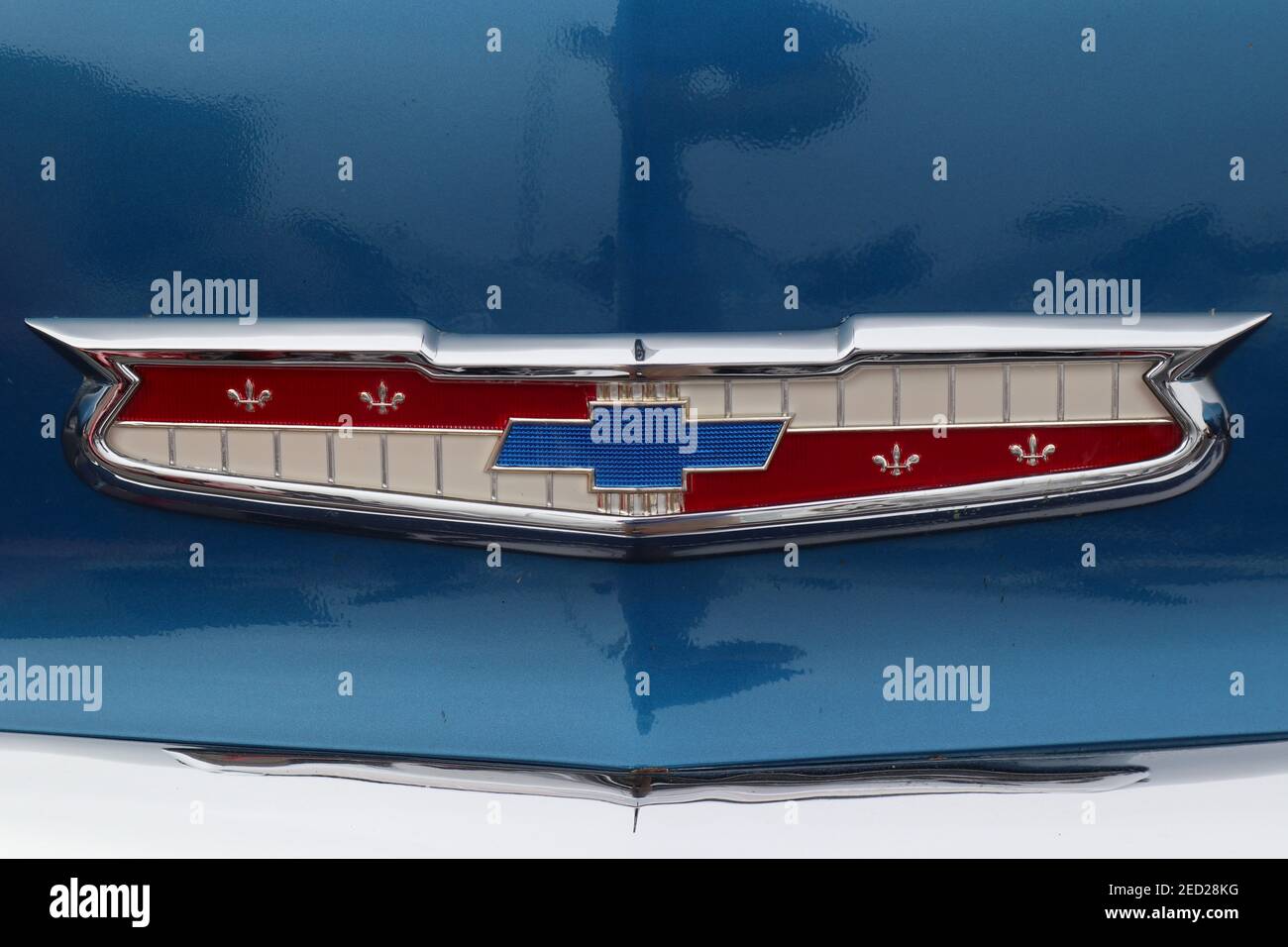 Logo Chevrolet Bel Air Bowtie Foto Stock