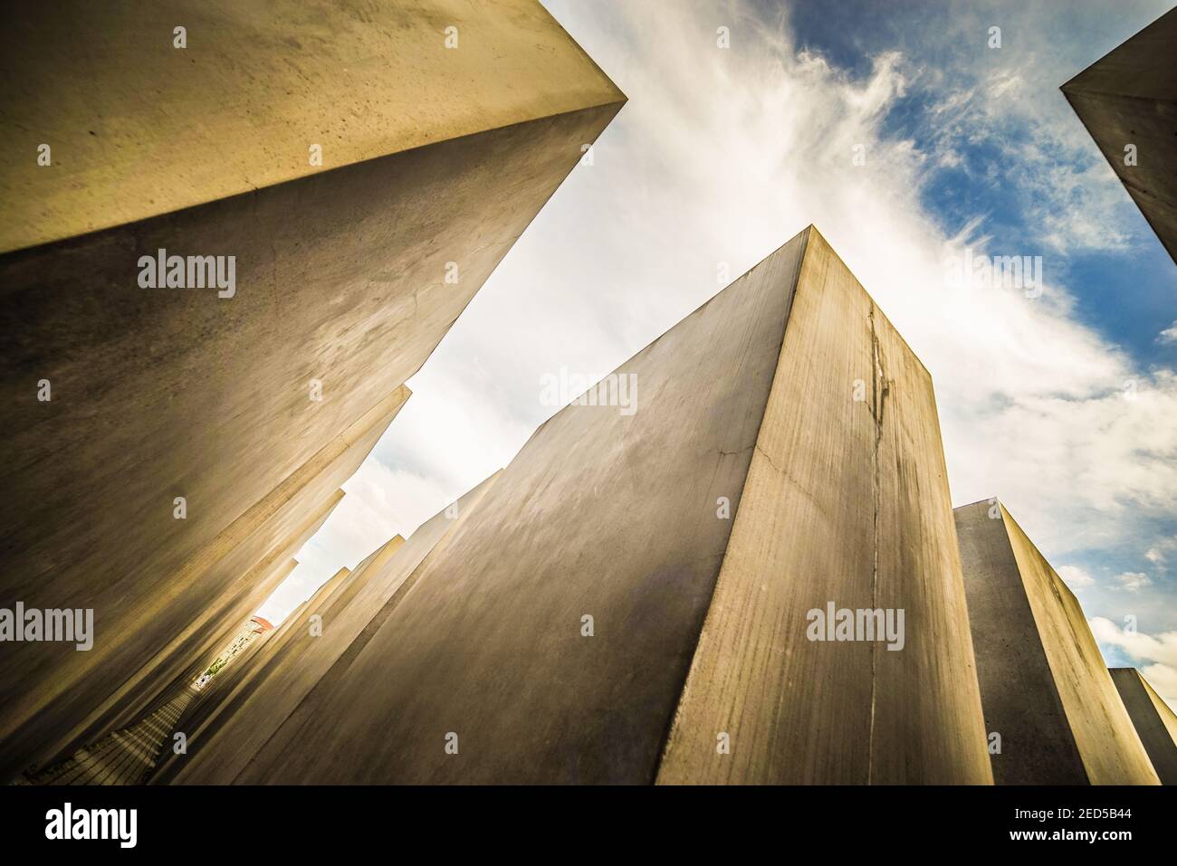 Denkmal für die ermordeten Juden Europas Foto Stock