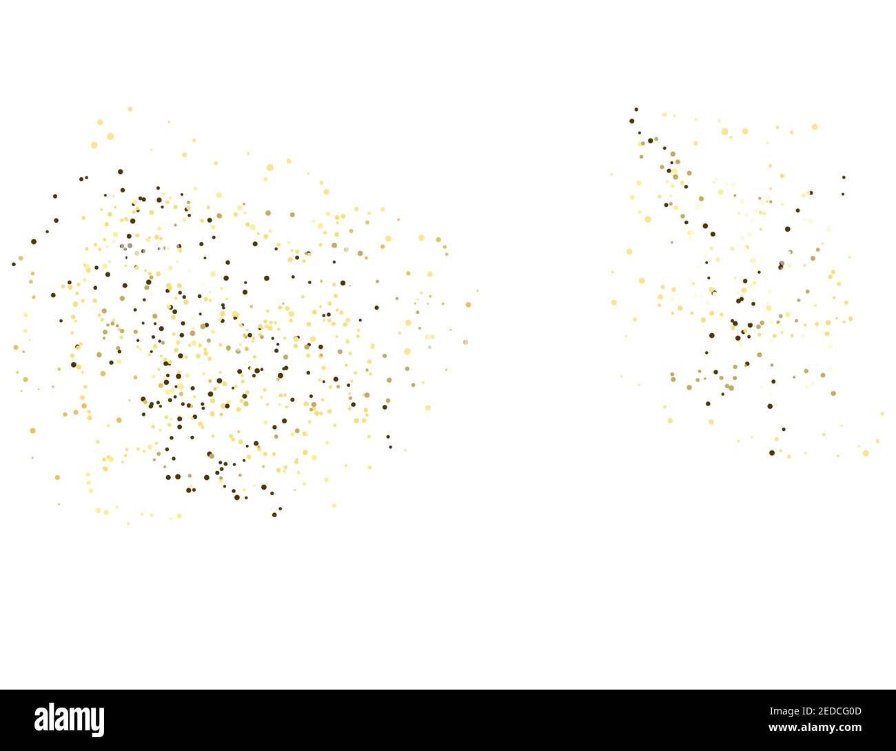 Illustrazione vettoriale. Vector gold glitter sfondo Illustrazione Vettoriale