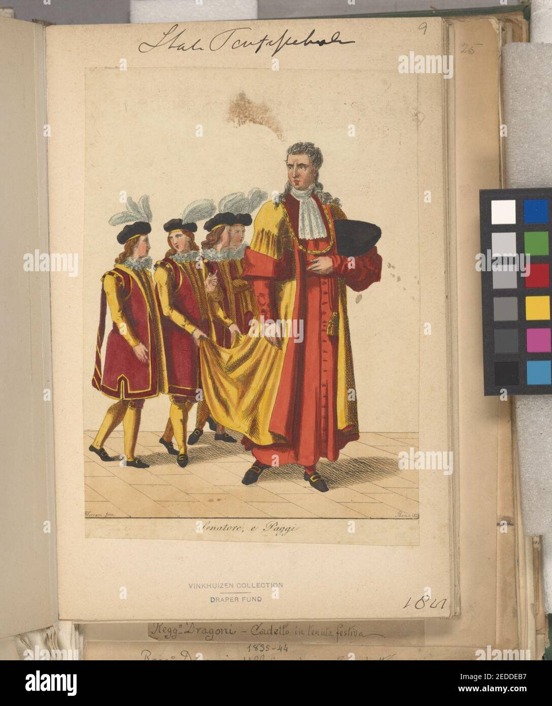 Italia. Stati Papali, 1821-1838 Foto Stock