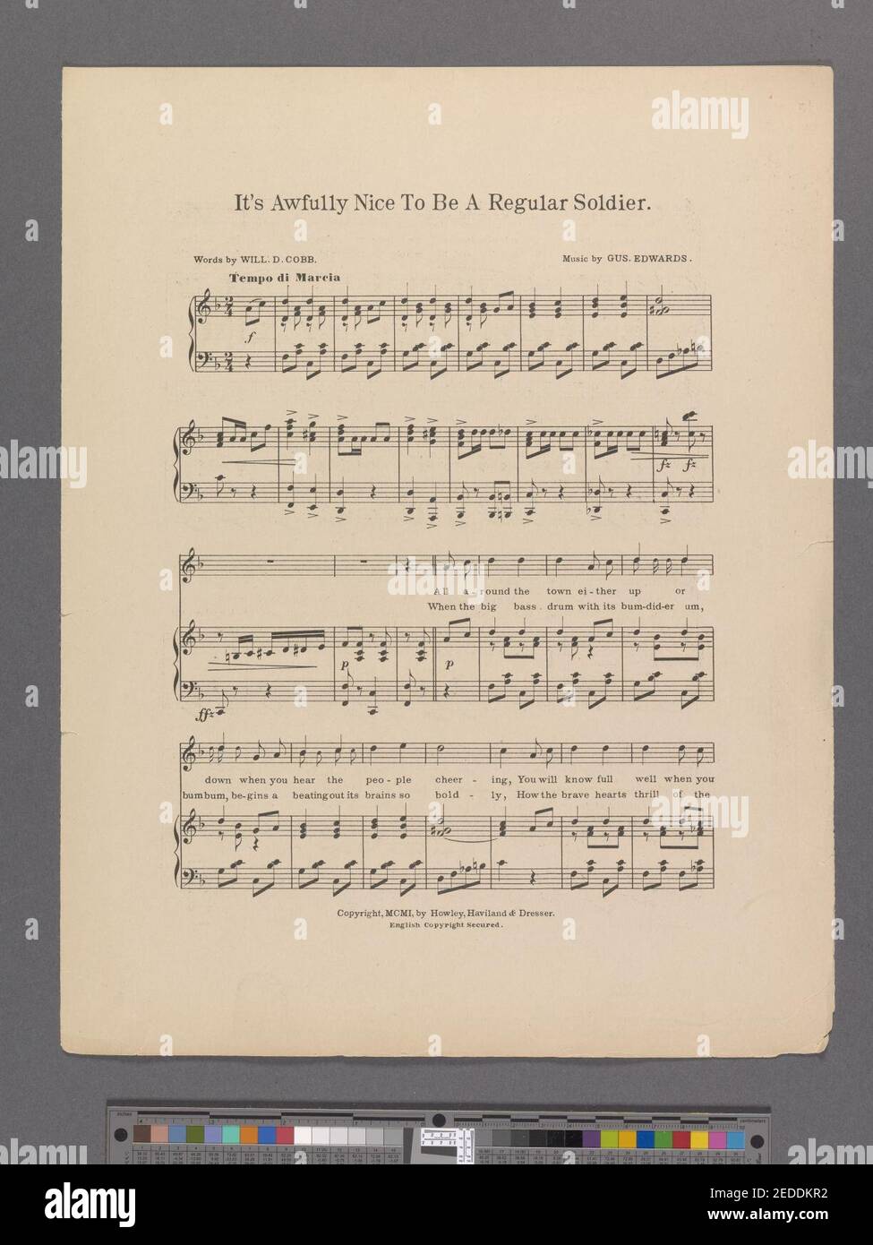 È davvero bello essere un soldato regolare Foto Stock