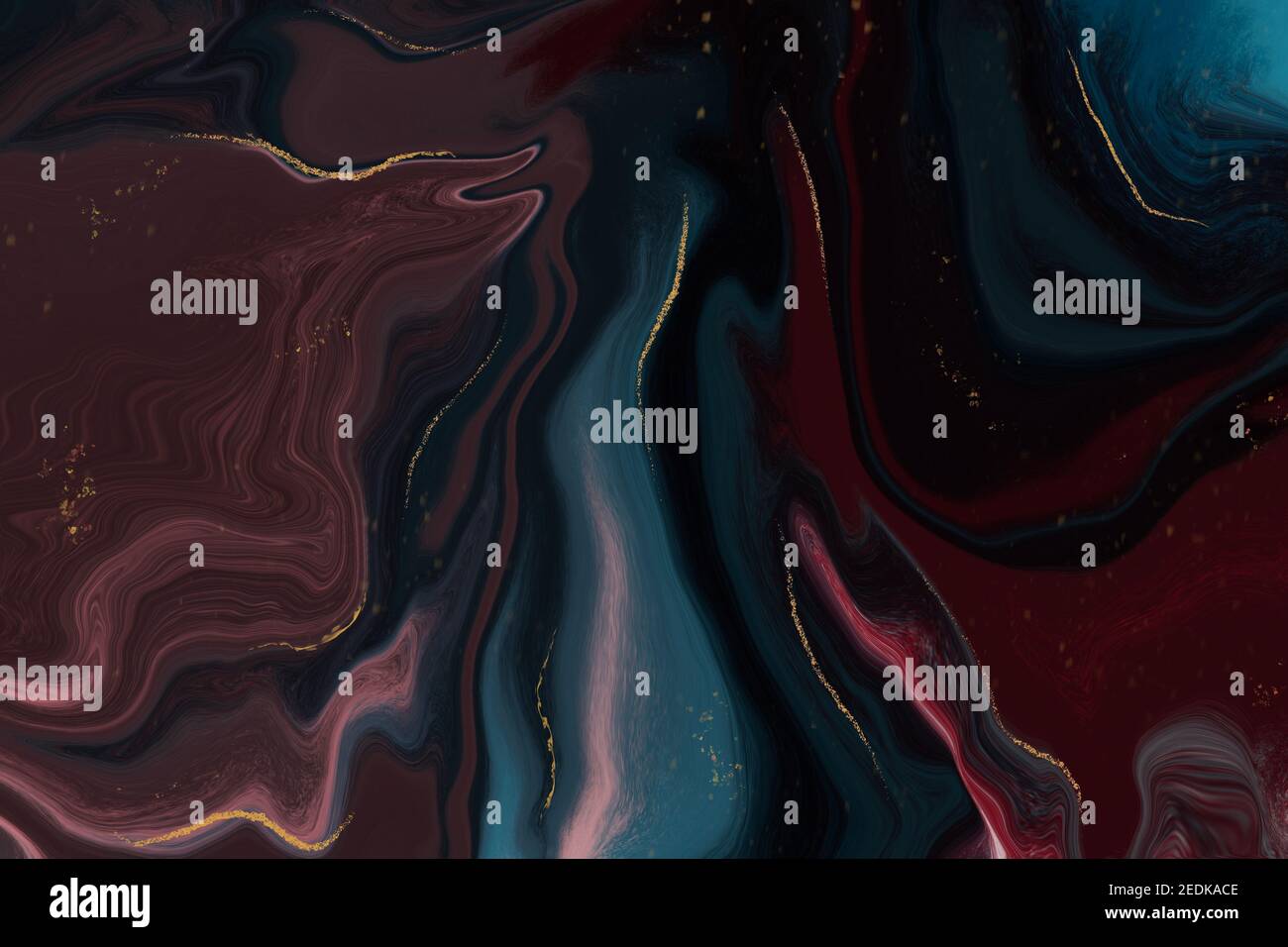 Arte liquida astratta, colore marmo, motivo marmo di lusso sfondo texture, tecnica dell'arte digitale. Foto Stock