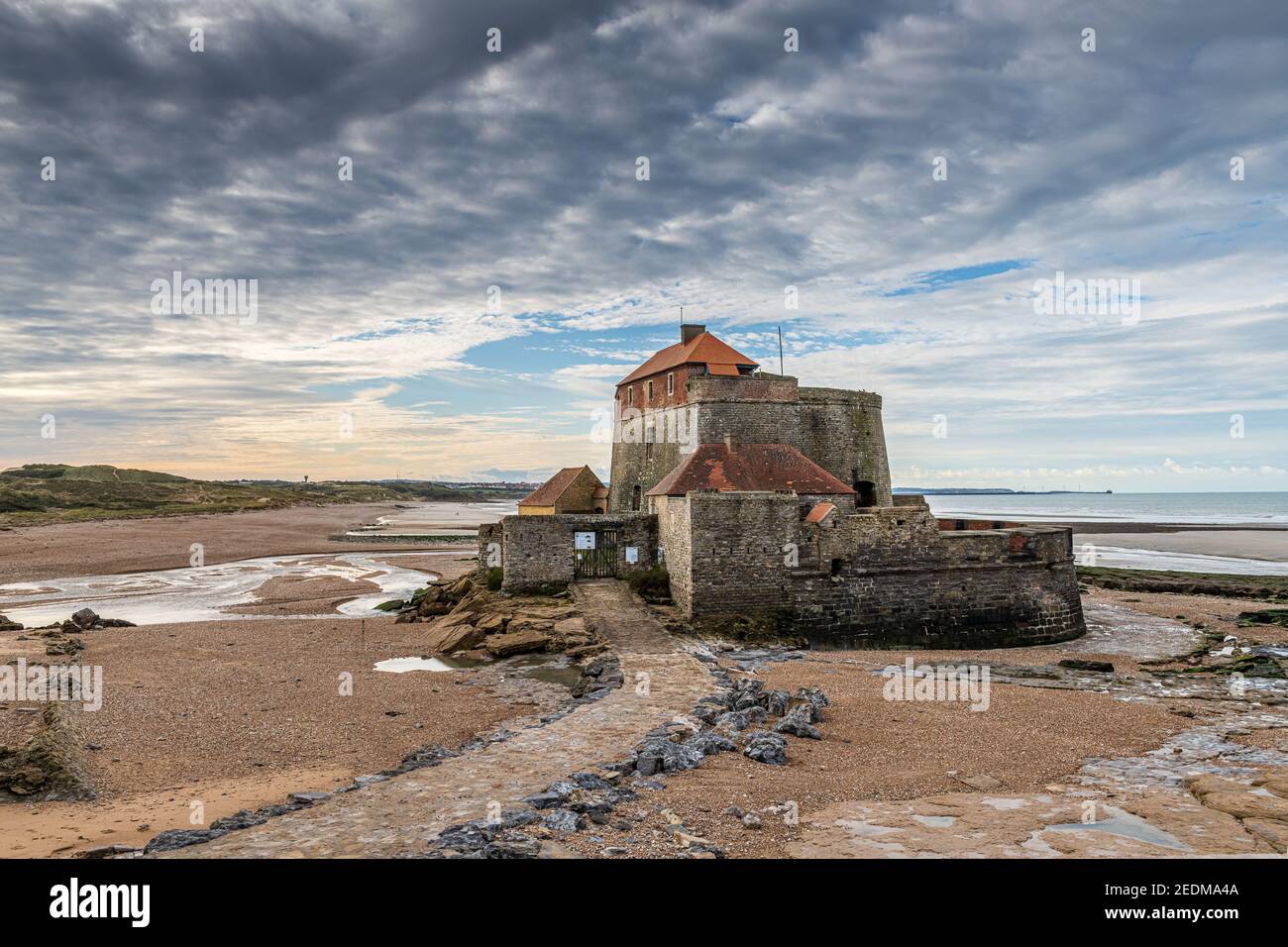Le Fort a été construit par Vauban en 1680, sur ordre de Louis XIV pour défendre un port de guerre. Foto Stock