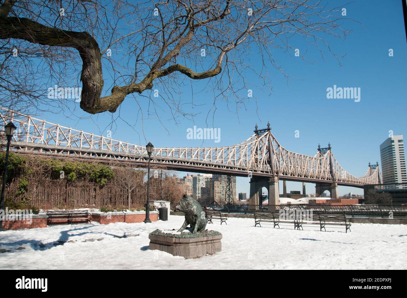Ponte a New York Foto Stock