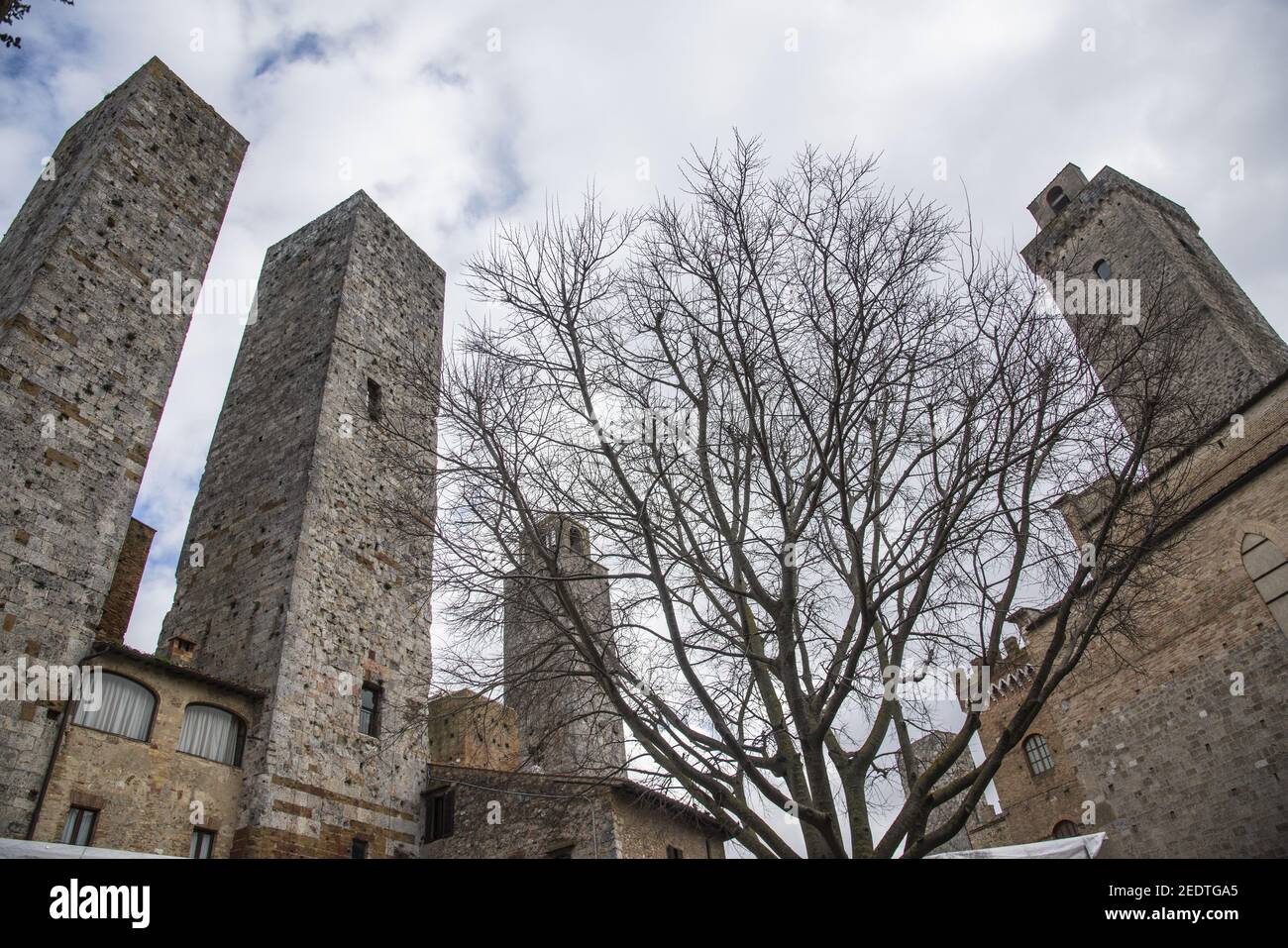 San Gimignano: le torri Foto Stock