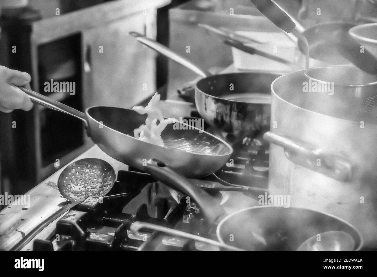 Il catering è un patrimonio italiano e fa parte della cultura del territorio. La cucina italiana è famosa e apprezzata in tutto il mondo. Foto Stock