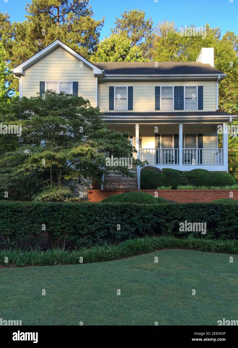 Casa della Metropolitana Atlanta nella Contea di Gwinnett, Georgia. (STATI UNITI) Foto Stock