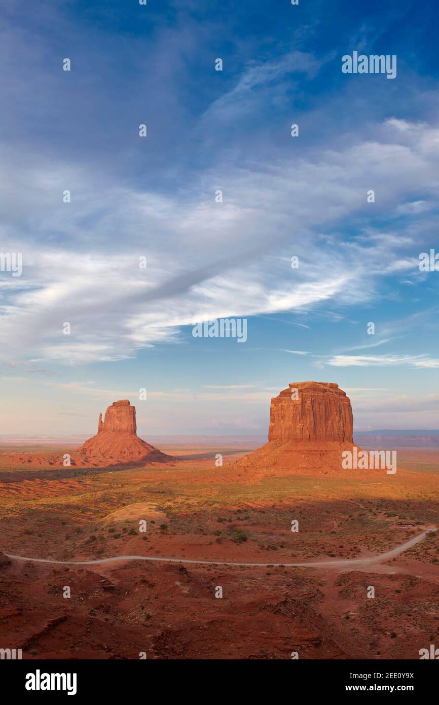 Il Monument Valley, Arizona, Stati Uniti Foto Stock