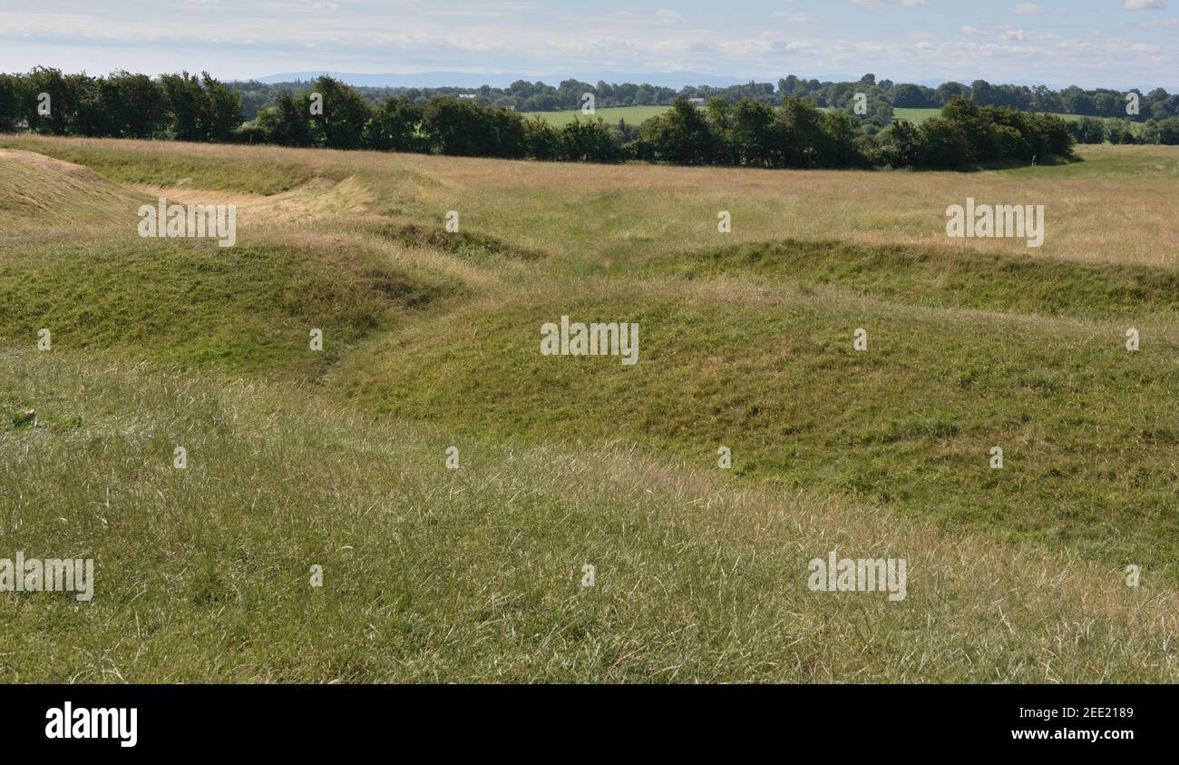 Collina di Tara, Contea Meath Repubblica d'Irlanda Foto Stock