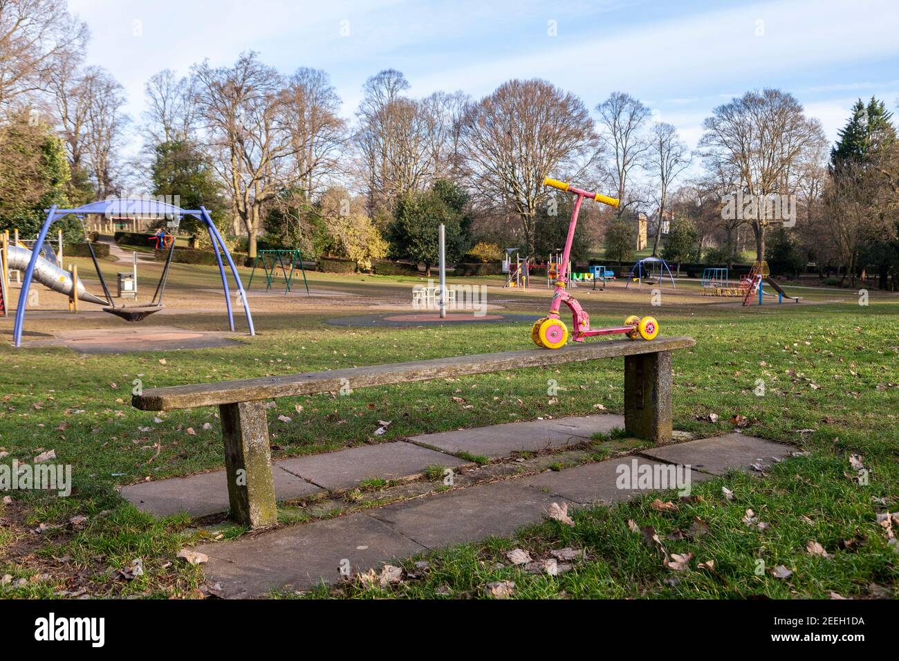 Abington Park, Northampton, Inghilterra, Regno Unito. Foto Stock