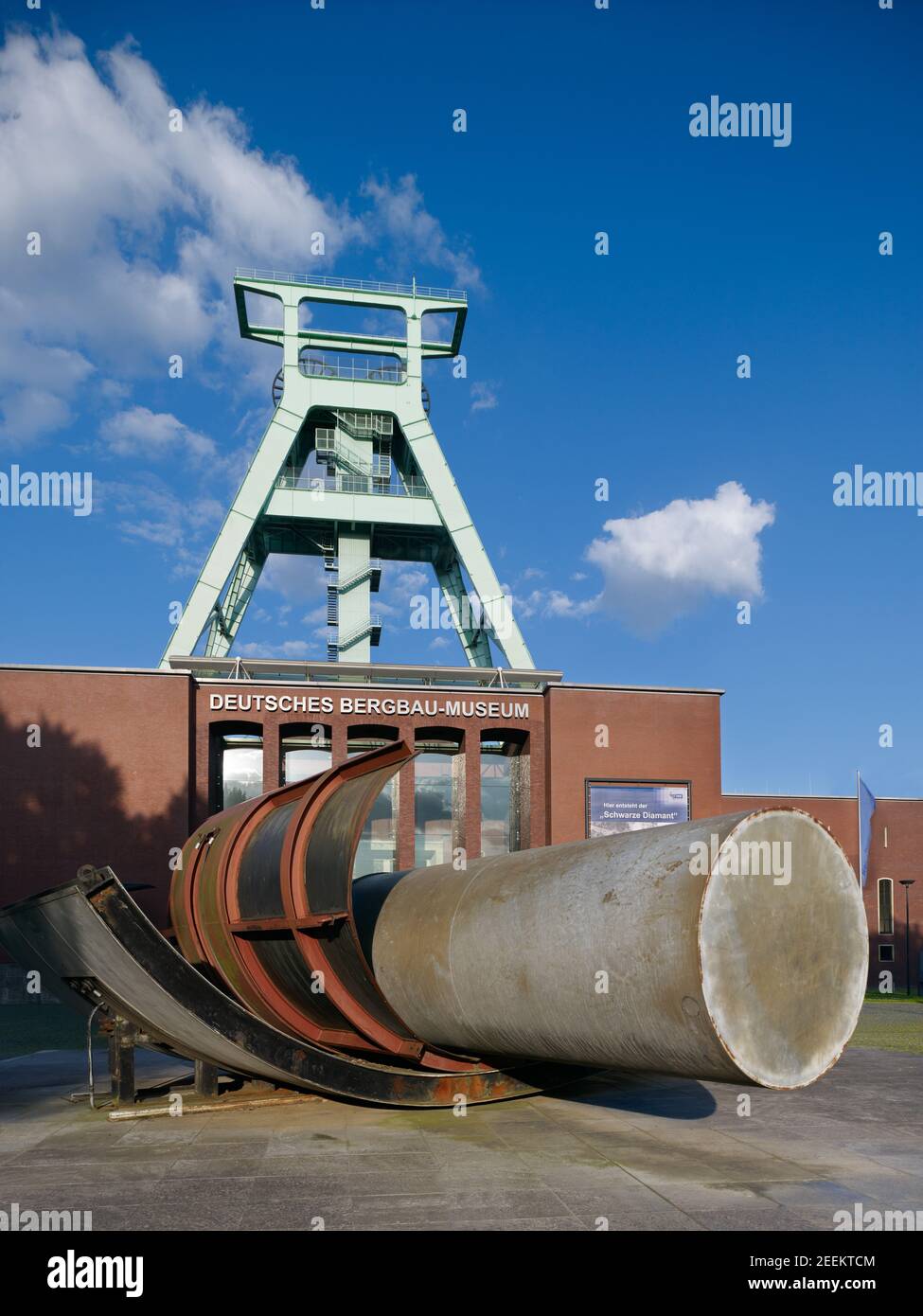 Museo minerario tedesco, Bochum, Nord Reno-Westfalia, Germania, Europa Foto Stock