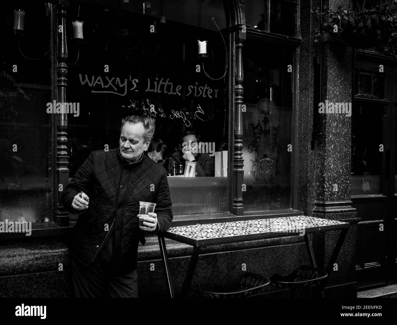 Street Fotografia Chinatown Londra Foto Stock