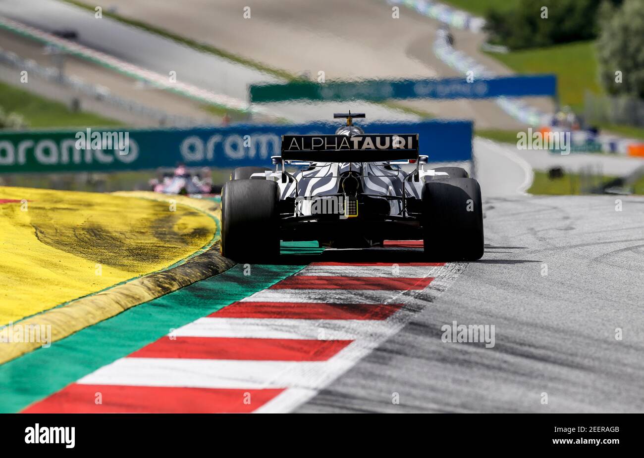 26 KVYAT Daniil (rus), Scuderia AlphaTauri Honda AT01, azione durante la Formula 1 Pirelli Grosser Preis der Steiermark 2020, Gran Premio di Stiria dal 10 al 12 luglio 2020 sul Red Bull Ring, a Spielberg, Austria - Foto DPPI Foto Stock