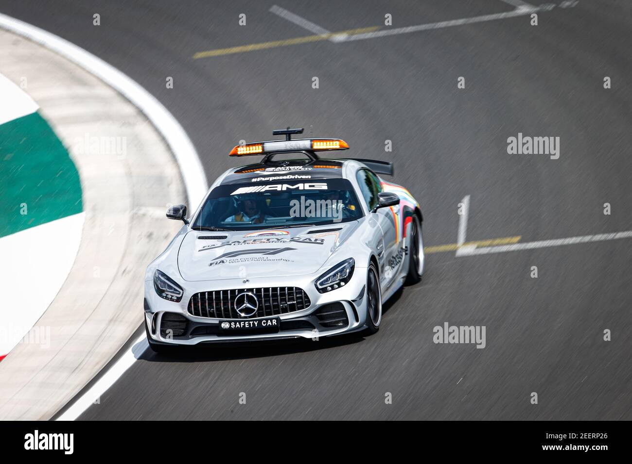 auto di sicurezza durante la Formula 1 Aramco Magyar Nagydij 2020, Gran Premio d'Ungheria dal 17 al 19 luglio 2020 sull'Hungaroring, a Budapest, Ungheria - Foto Antonin Vincent / DPPI Foto Stock